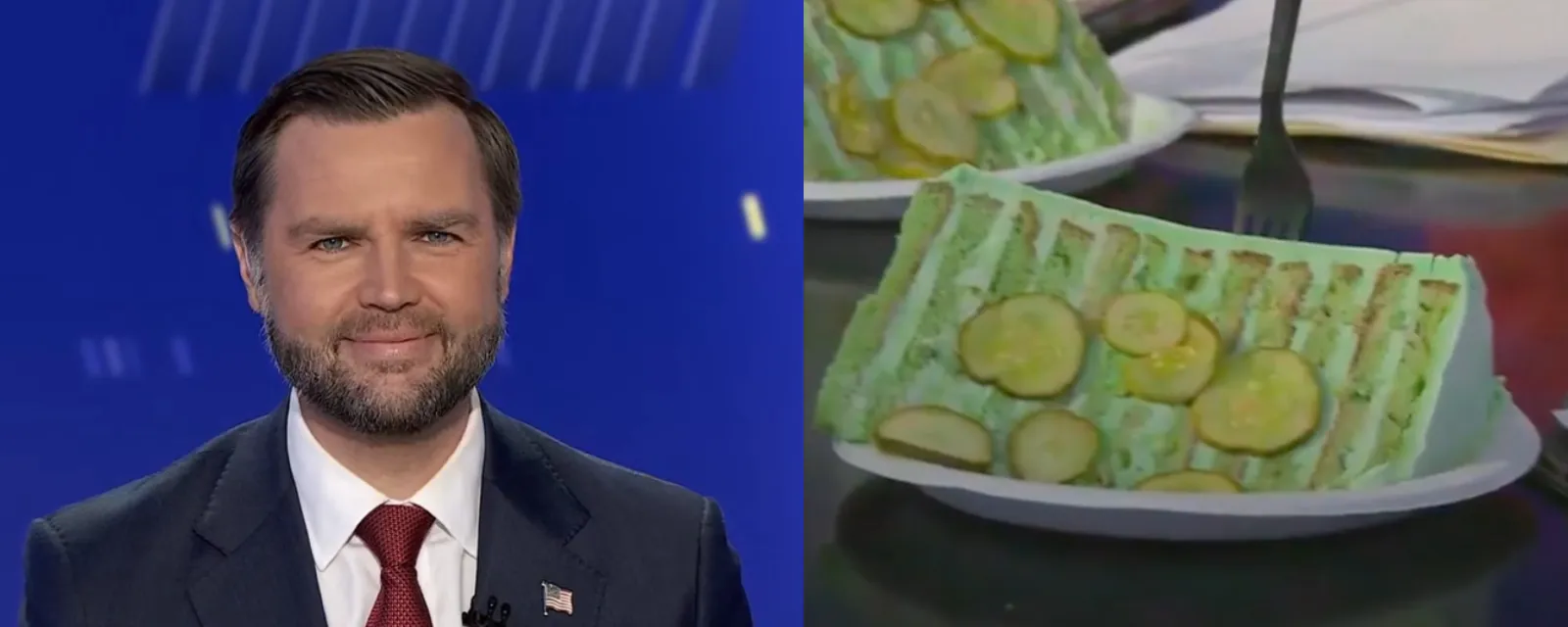 Jesse Watters Served Pickle Cake to JD Vance Because Fudge Is “Too Gay”