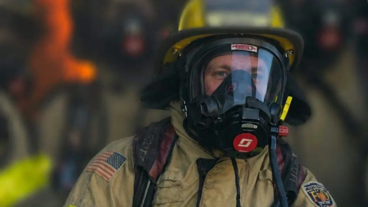 Forced by Trump to Retire, a Trans Airman Is "Passing the Torch" to a Firefighter Waiting to Serve