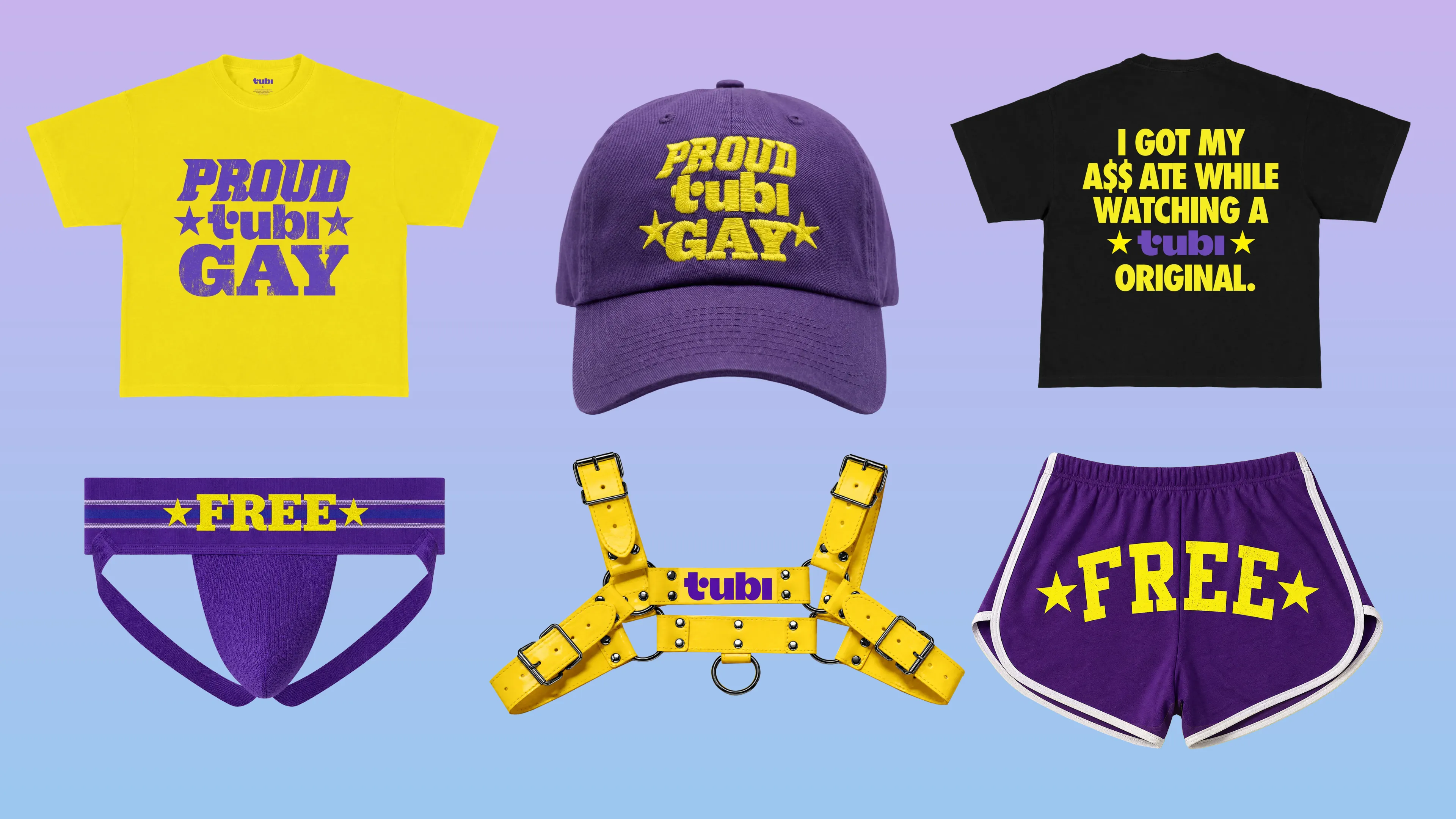 Tubi’s Wild Pride Merch Is So Good It Keeps Selling Out