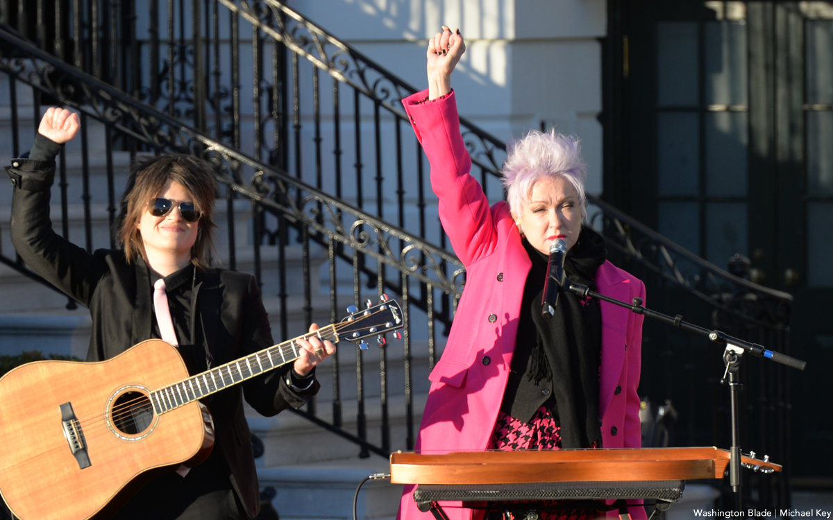 Outright International honors Cyndi Lauper at annual NYC gala