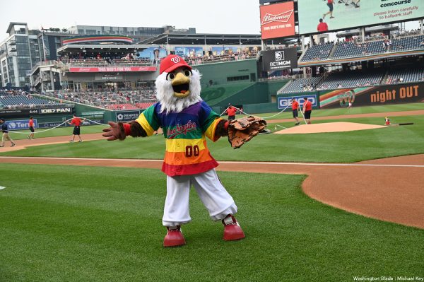 Nearly 6,000 turn out for Pride Night Out at the Nationals