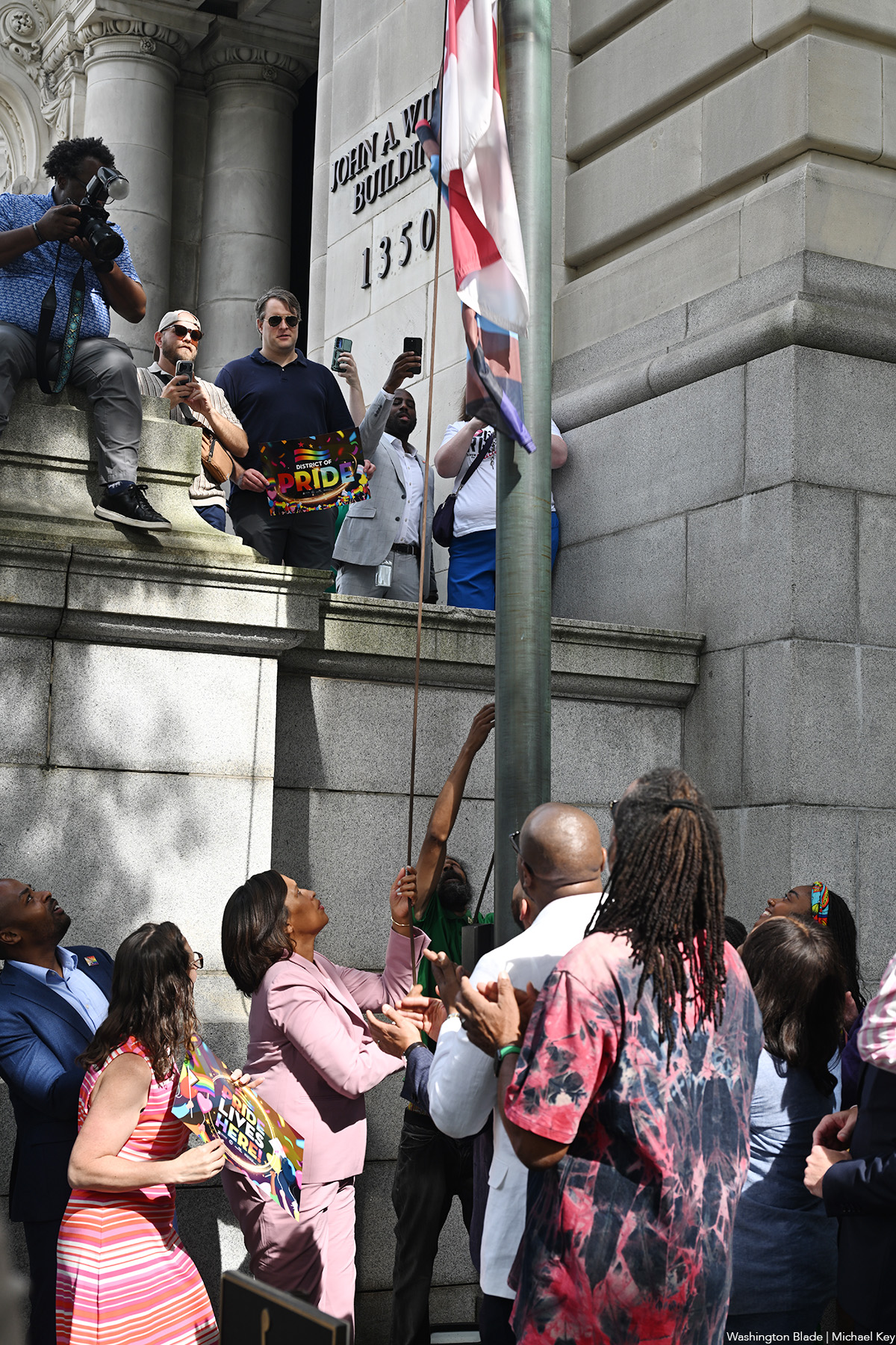 D.C. kicks off Pride month with flag raising ceremony